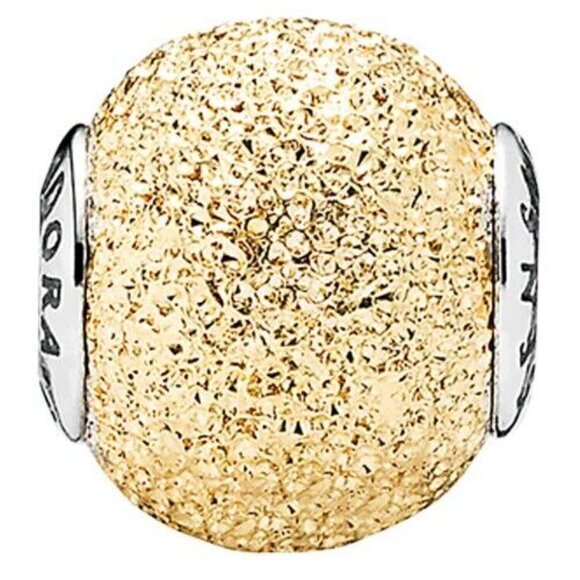 Authentic PANDORA *RETIRED* SS & 14kt Gold ESSENCE Sensitivity Charm 796051 - Picture 2 of 12